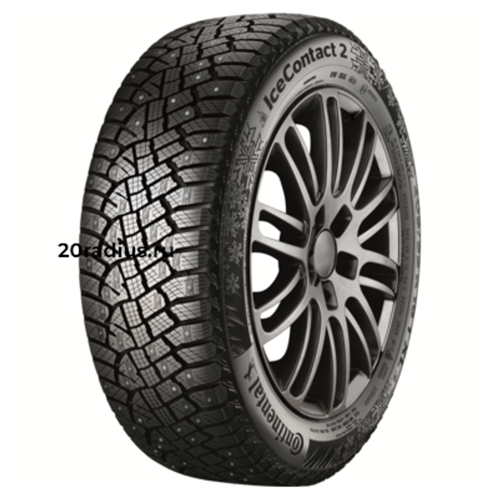 225/55R17 101T XL IceContact 2 TL KD (шип.)