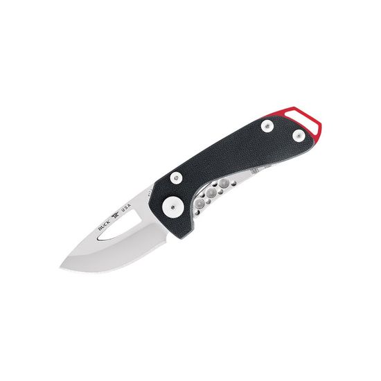 Складной нож BUCK 0417BKS Budgie Black c клинком из стали CPM-S35VN, рукоять G10