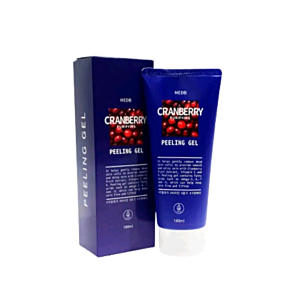 Гель-скатка с экстрактом клюквы Med.B Cranberry Purifying Peeling Gel, 180 мл.