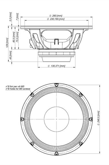 EighteenSound 10NW750/8