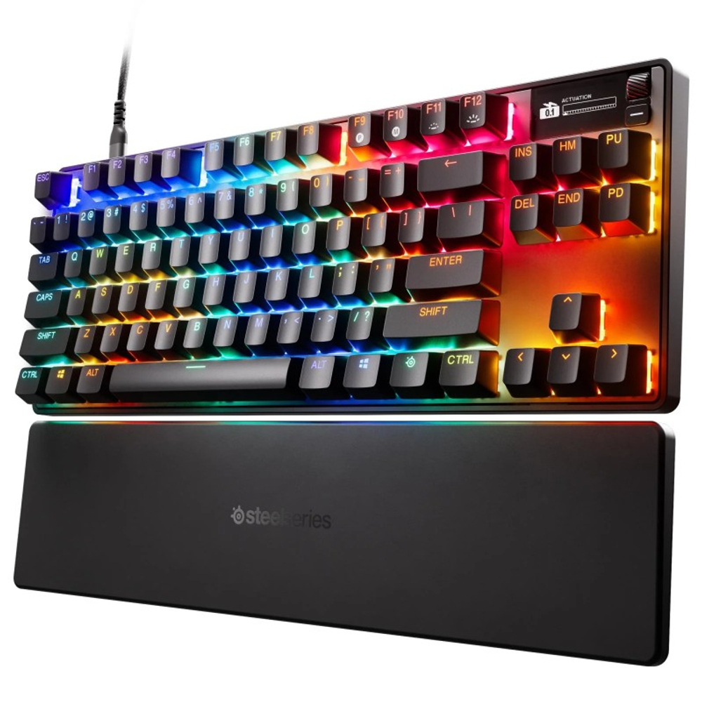 Клавиатура Steelseries Apex Pro, USB, LED (механическая) 64626