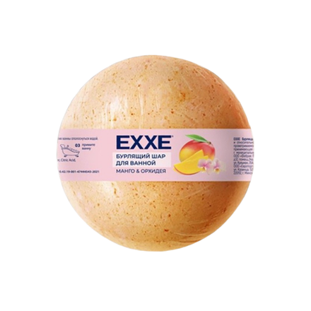 Шар для ванны Exxe Манго и орхидея 120 гр