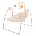 PITUSO электрокачели Marbella Beige/Бежевый Круги пульт,MP3,моск.сеть,адаптер,71*66*77см