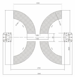 Подъемник двухстоечный GW-C4000 220 Great Wolf, 4000кг