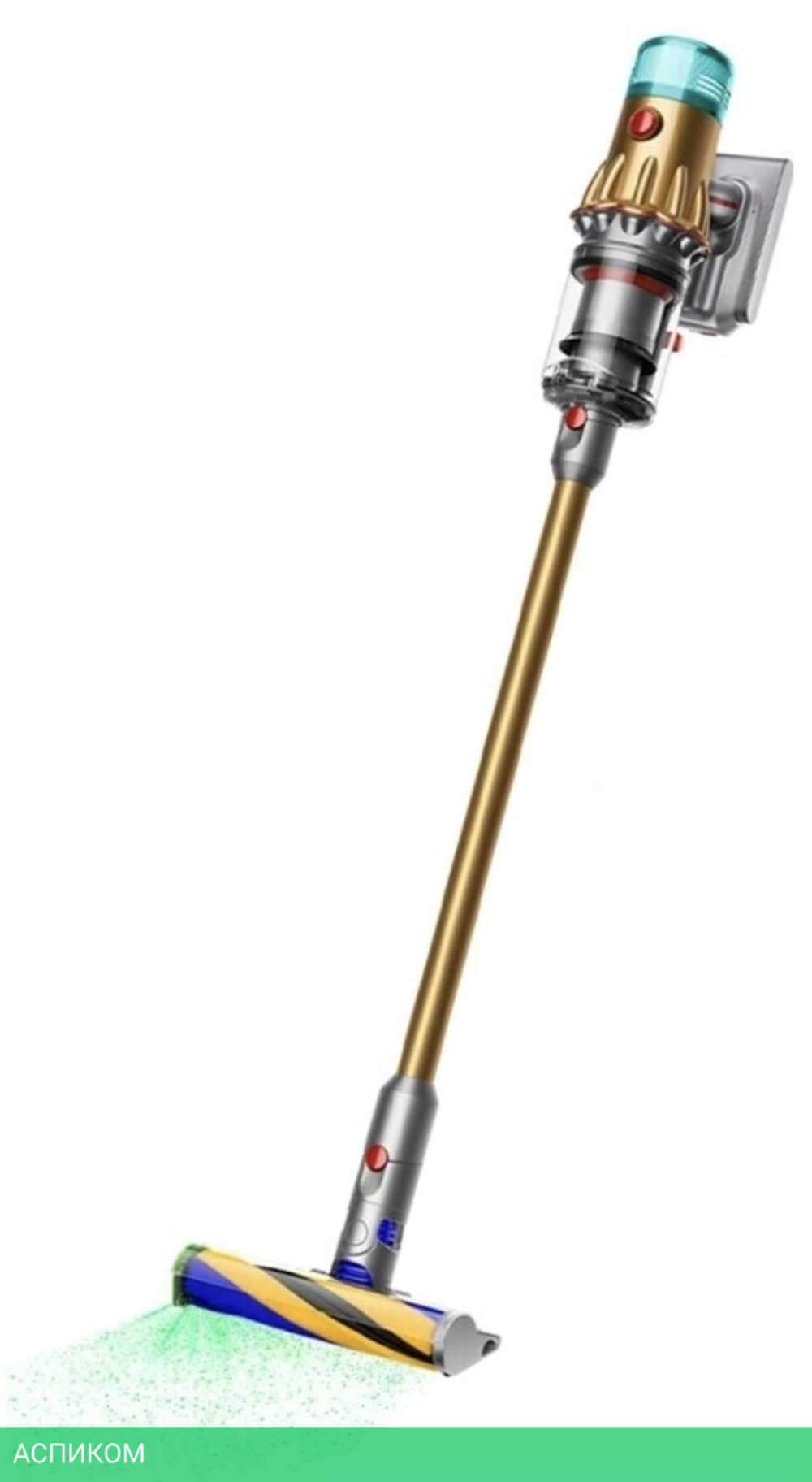 Пылесос Dyson SV46 V12 Detect Slim Absolute золотистый (448870-01)