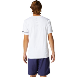 Футболка мужская теннисная Asics Court M SS Tee - brilliant white