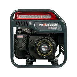 Генератор Инверторный Power Boss ELITE 3700iO, 3.7 кВт 223 см3, 7л объем топливного бака, ручной стартер, розетки 2х230 В/16 А, выход постоянного тока USB 5В, эко режим, 102002