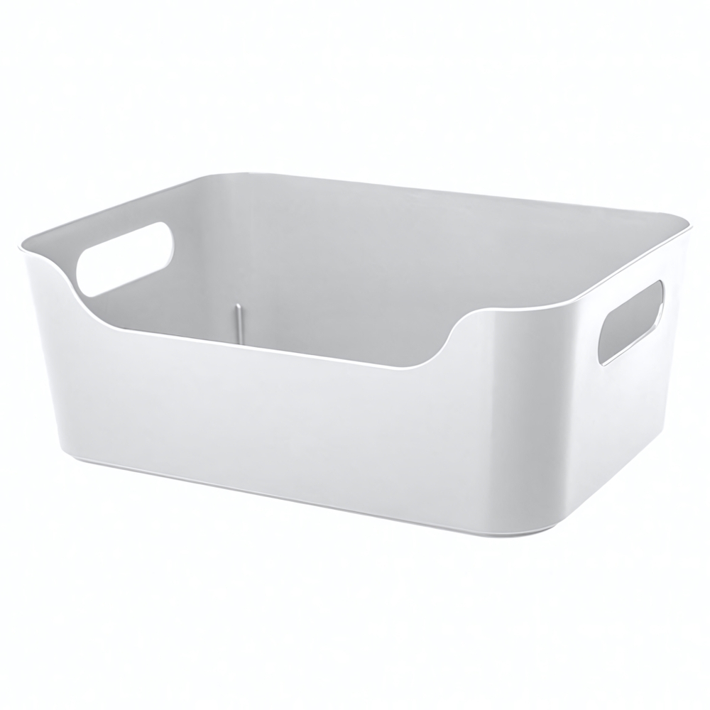 Корзинка универсальная для хранения «SCANDI», белый, 27*19*10,5 см, 4,6л✦