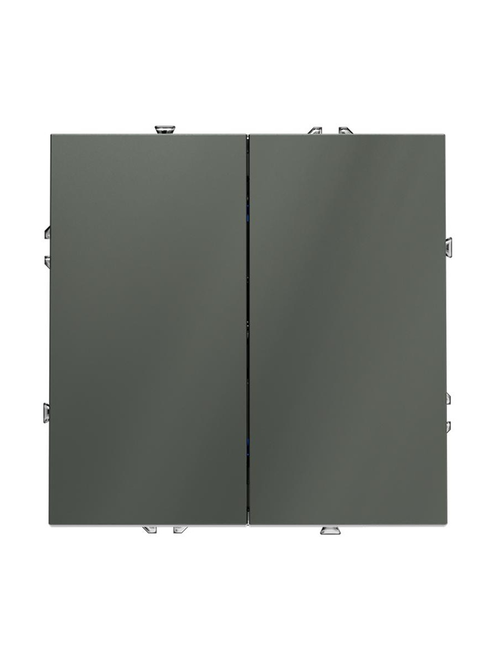 Выключатель 2-кл. СП S70 10А механизм титан Voltum VLS020106