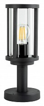 Наземный низкий светильник Arte Lamp Toronto A1036FN-1BK