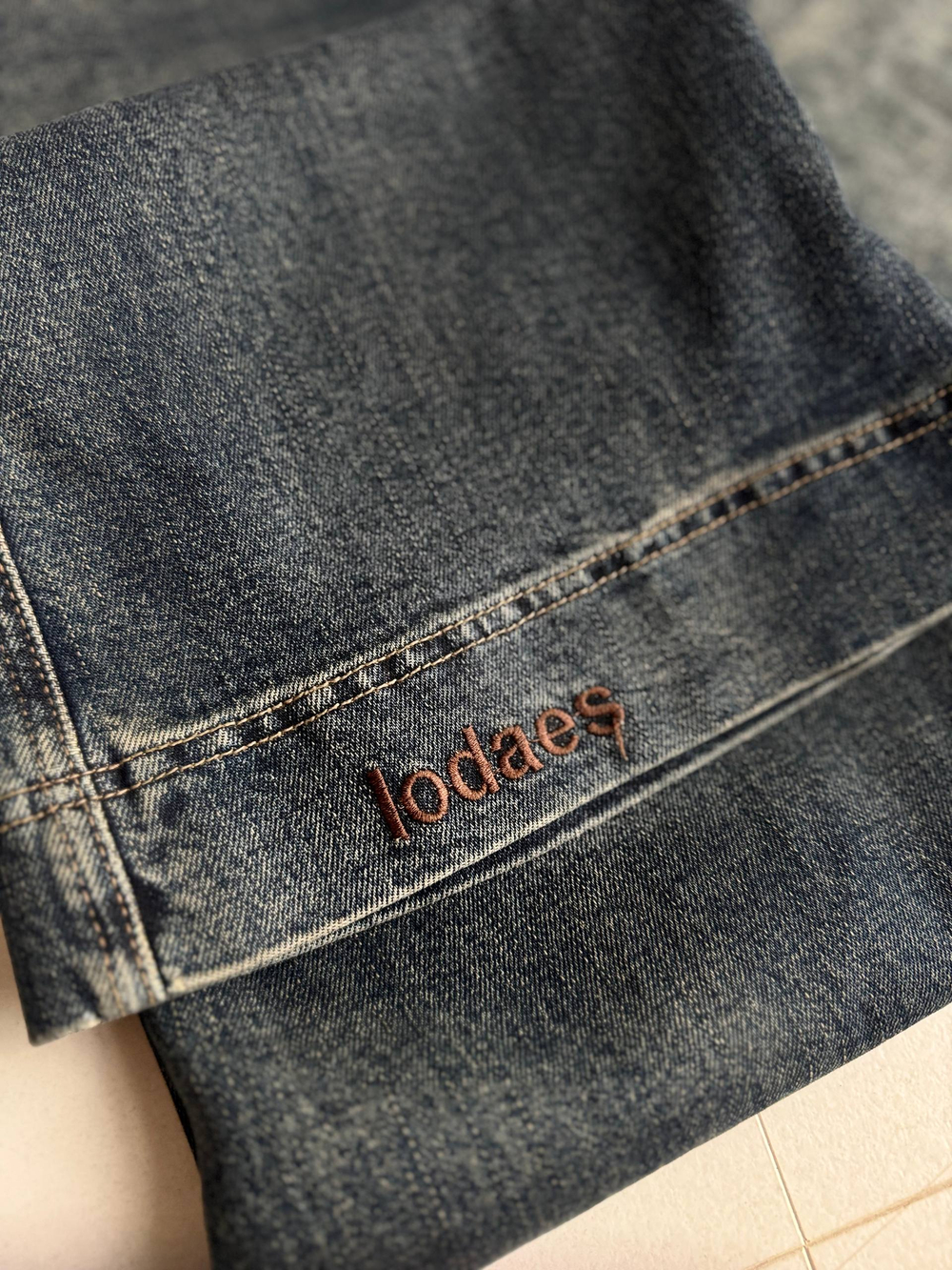 Брюки джинсовые женские арт.: 2267 синие