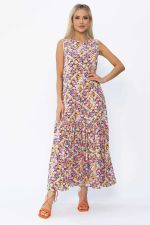 Платье Городской романс (цветы) П13901-21М LT Collection