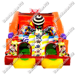 Надувная горка "Сладкий замок 2"