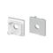 Заглушка SL-KANT-H16-S10 SQUARE с отверстием Arlight 053567