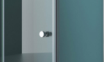 Душевой уголок BelBagno Albano 90х80 ALBANO-ASH-1-90/80-C-Cr профиль Хром стекло прозрачное