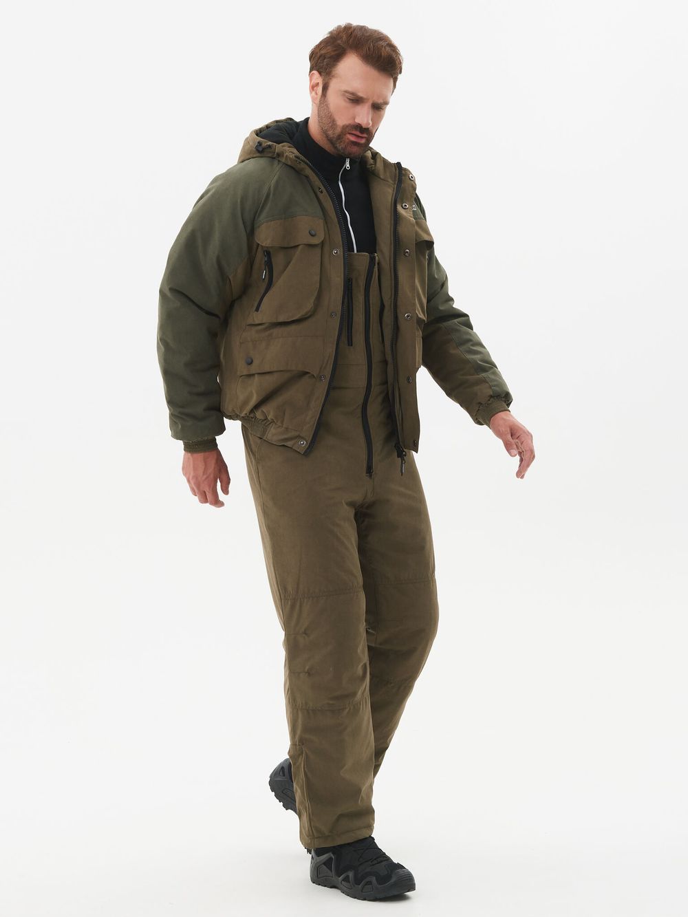 Костюм демисезонный Таймень ткань Исландия цвет Хаки