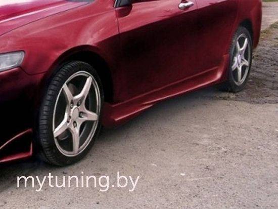 Накладки на пороги DJ-2 Honda Accord VII