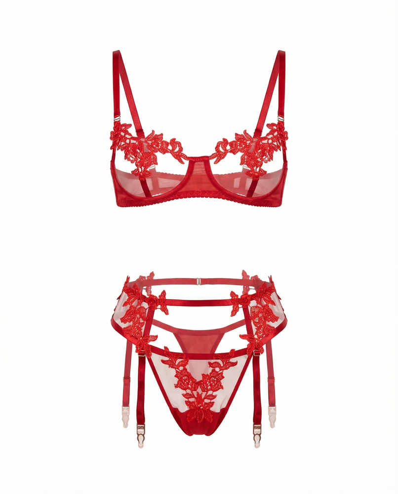 Бюстгальтер passion red