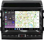 Магнитола для Toyota Land Cruiser 200 2007-2015 (климат на ШГУ) - Carmedia SF-1620-3-ABC QLed, Android 13, TS20, CarPlay, SIM-слот