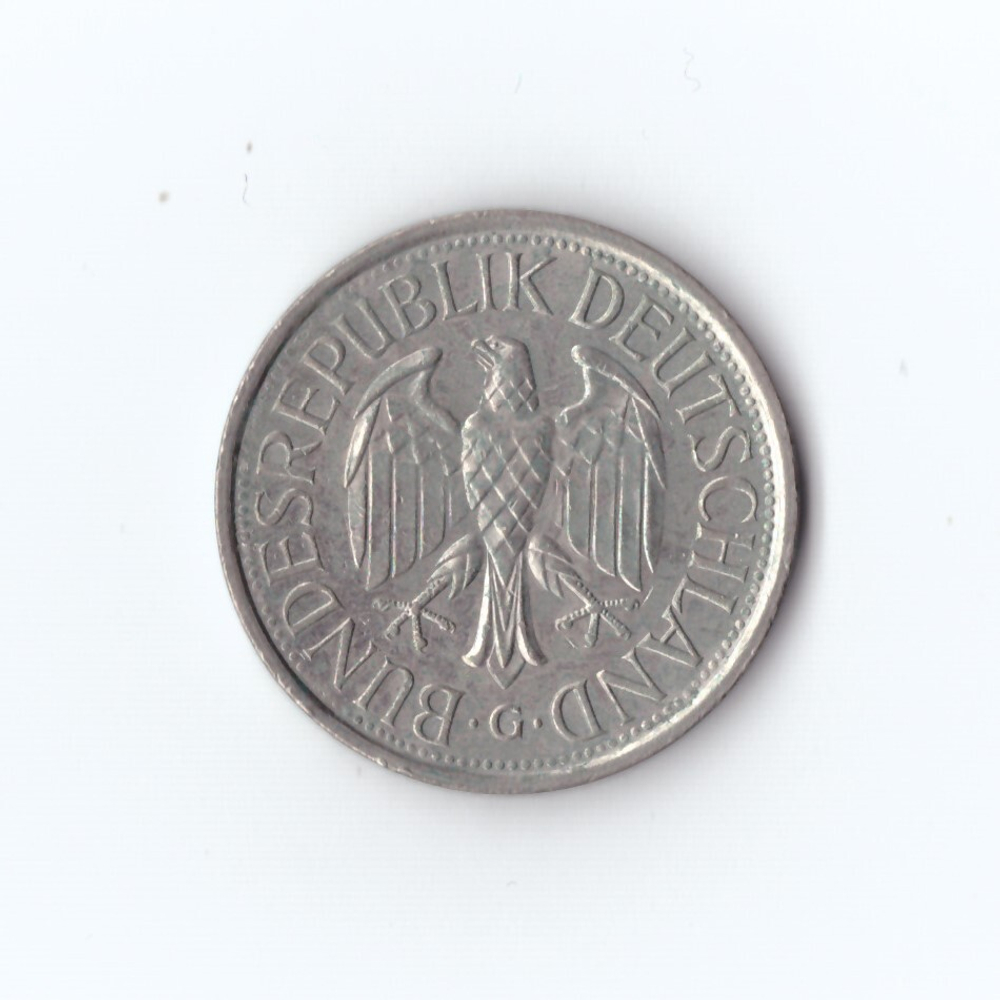 ФРГ Германия 1 марка 1979 г UNC