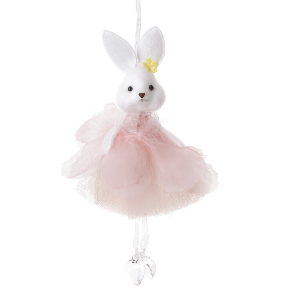 GAEM Изделие декоративное подвесное "Зайка" (блок 6шт), L9 W4,5 H19 см, 2в.