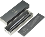 Набор с гравировкой: Ежедневник и ручка Parker Jotter XL Grey CT (черный с клапаном)
