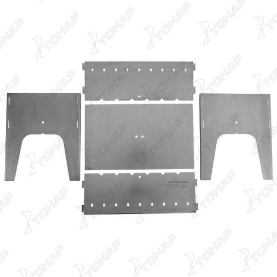 Мангал разборный Тонар + 6 шампуров (2 мм, сумка)