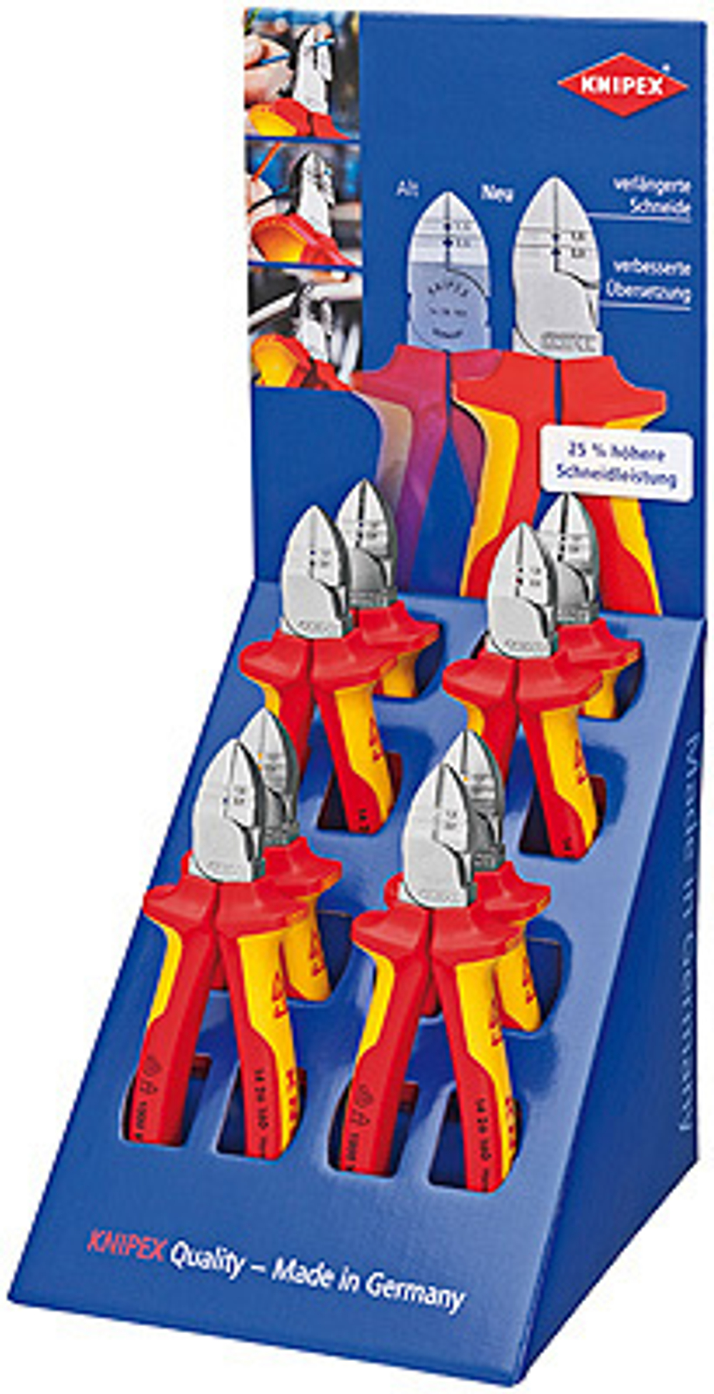 настольный дисплей 8 предметов, KNIPEX 001912V11