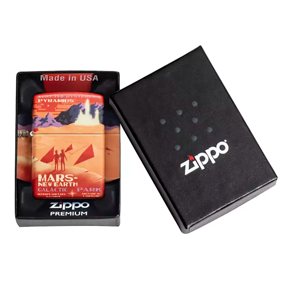 Зажигалка Zippo 49634 Mars Design, Matte