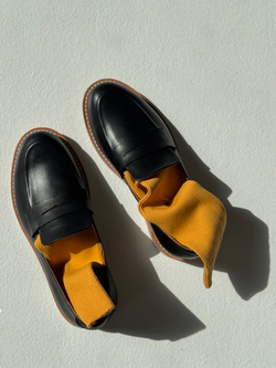 Носки MISLI:SOCKS горчичные