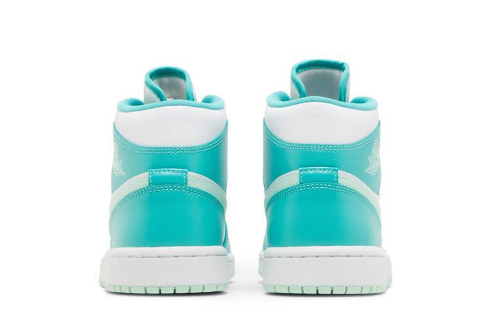 Кроссовки Jordan Air Jordan 1 Mid "Marine Green" (Женская размерная сетка)