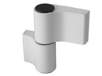 Петли д/алюм. дверей двухсекционная АПП-2, белая \3