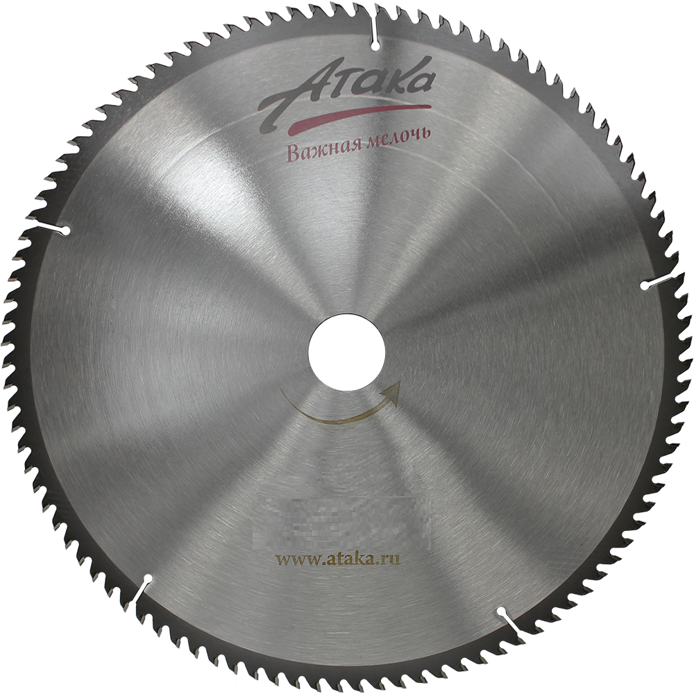 Пильный диск по ламинату и ДСП Атака 400*120T*50 быстрый профи