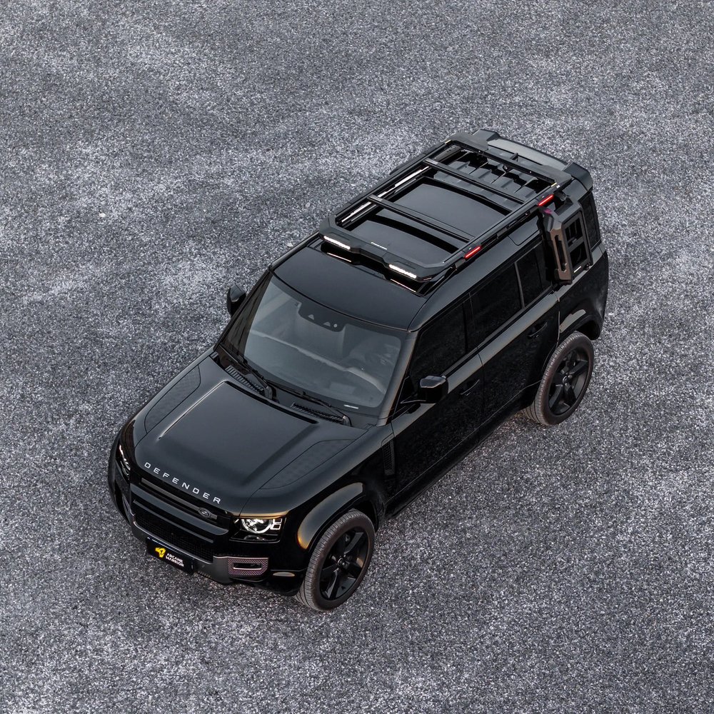 Платформа на крышу Arcane Warrior M'LinkX для Land Rover Defender 90/110 Ленд Ровер Дефендер органайзер багажник на крышу рейлинги