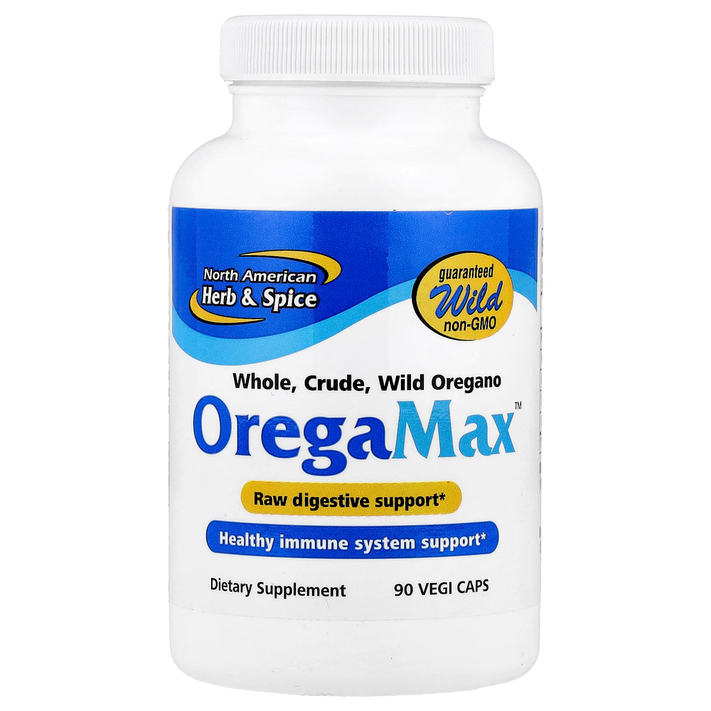 North American Herb & Spice, OregaMax™, 90 растительных капсул