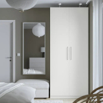 Гардероб - IKEA PAX/FORSAND/ПАКС/ФОРСАНД ИКЕА, 100x60x236 см, белый