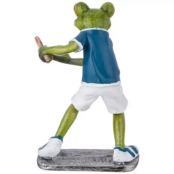 ФИГУРКА "ЛЯГУШКА" ДЕКОРАТИВНАЯ 9,5Х6,8Х14,5 СМ. 146-2106