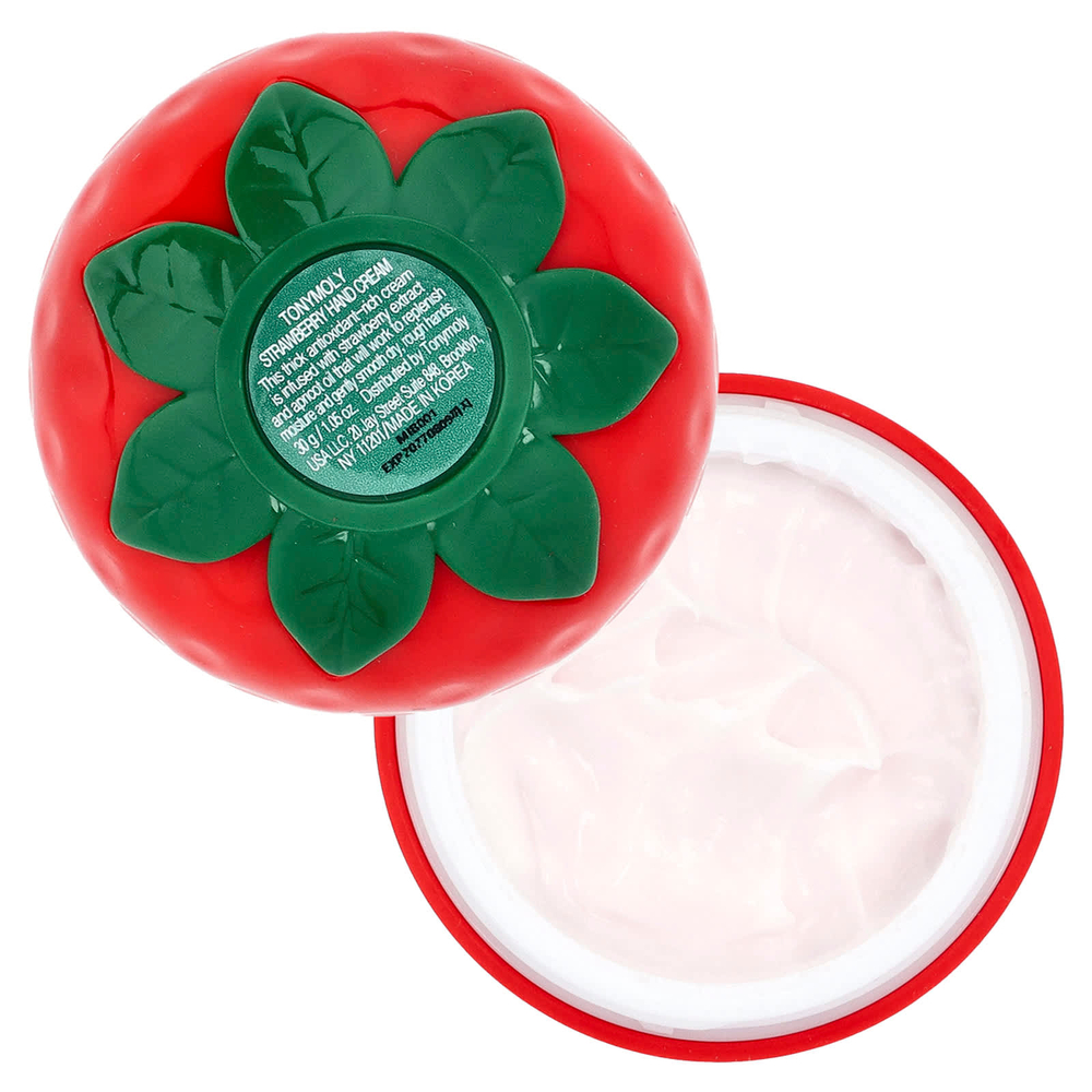 TonyMoly, крем для рук, с клубникой, 30 г (1,05 унции)