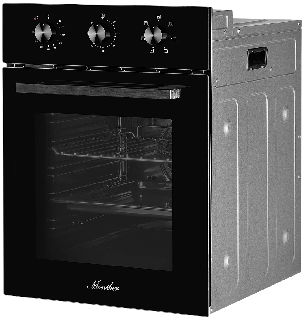 Встраиваемый электрический духовой шкаф Monsher MOE 4563 Noir