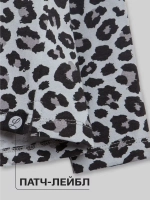 Лонгслив для девочки леопард