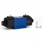 4WE10J31/CW110-50N9K4 - Гидрораспределитель золотниковый Ду 10 с электроуправлением W110, схема J (34), возврат - пружинный