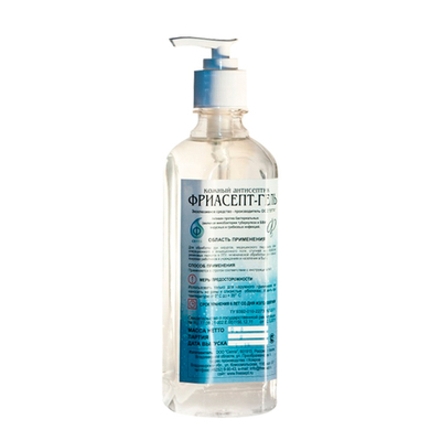 Фриасепт-гель кожный спиртовой антисептик 1 л дозатор