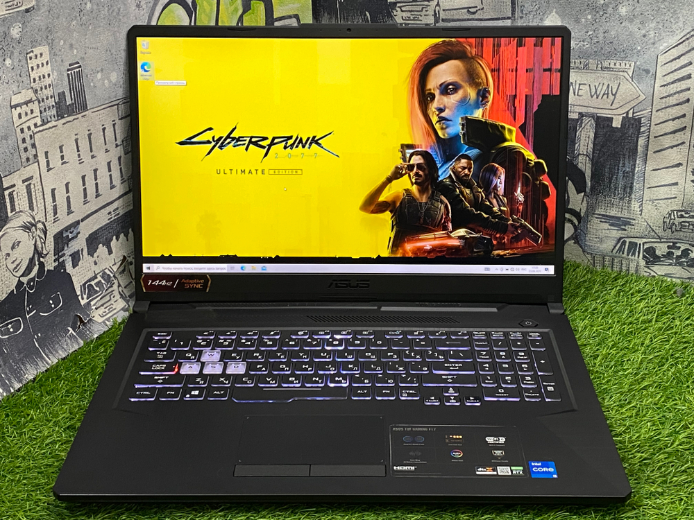 Игровой Asus 17' i5 11400H/RTX 3050Ti 4GB/16GB/512GB/ TUF Gaming F17[FX706HEB-HX171W]/Windows 10