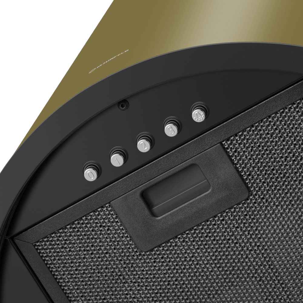 Кухонная вытяжка MAUNFELD Lee Side 397 золотой