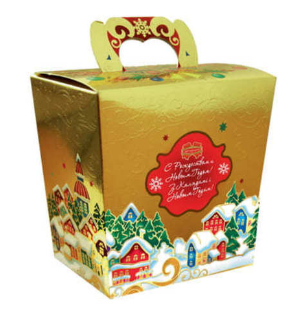 Новогодний подарок "Золотая ночь" 500г. Коммунарка
