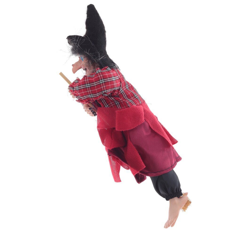 GAEM Игрушка набивная "Баба-яга", L15 W11 H28 см, 3в.