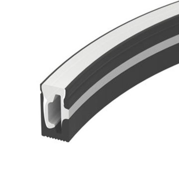 Профиль гибкий для контурной подсветки 2м 045782 черный WPH-FLEX-0612-SIDE-S8-5m BLACK Arlight