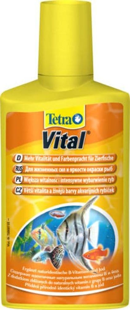 Tetra Vital кондиционер для создания естественных условий в аквариуме 100 мл Tetra Vital кондиционер для создания естественных условий в аквариуме 100 мл