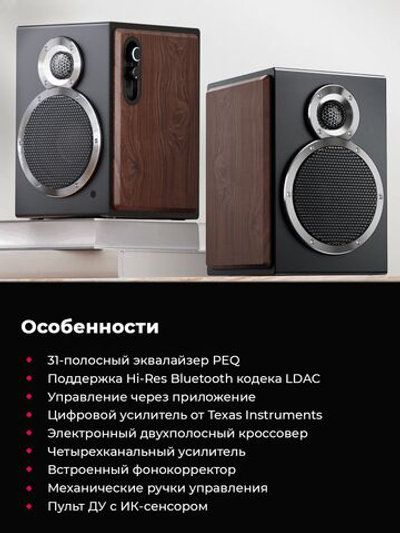 Колонки компьютерные Bluetooth FIIO SA1 (F3053S) Twilight Black
