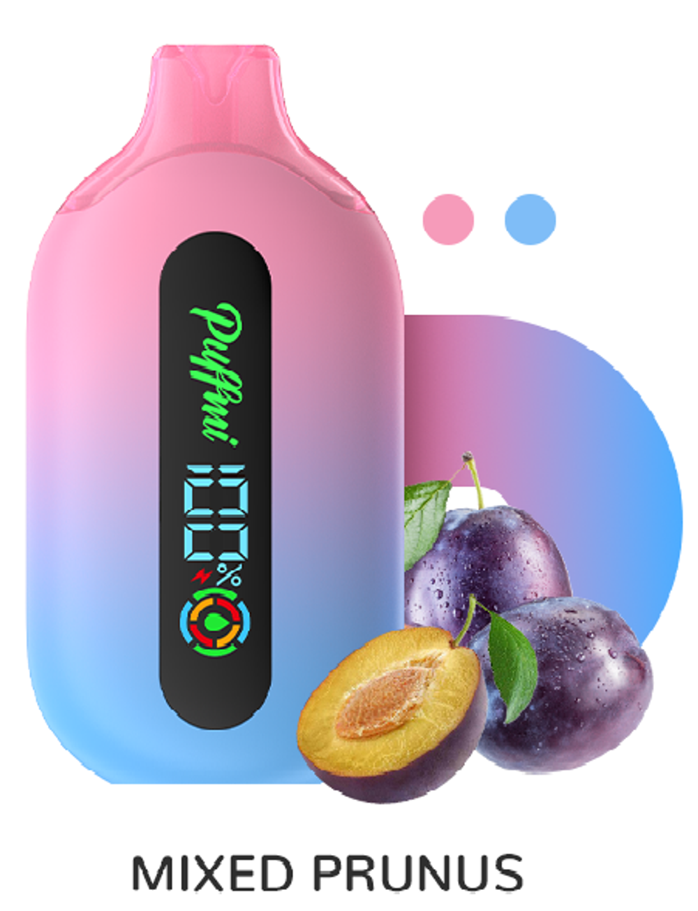 Puffmi Pure Mixed prunus - микс слив 12000 купить в Москве с доставкой по России
